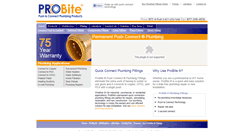 Desktop Screenshot of probite.com