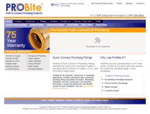 Tablet Screenshot of probite.com